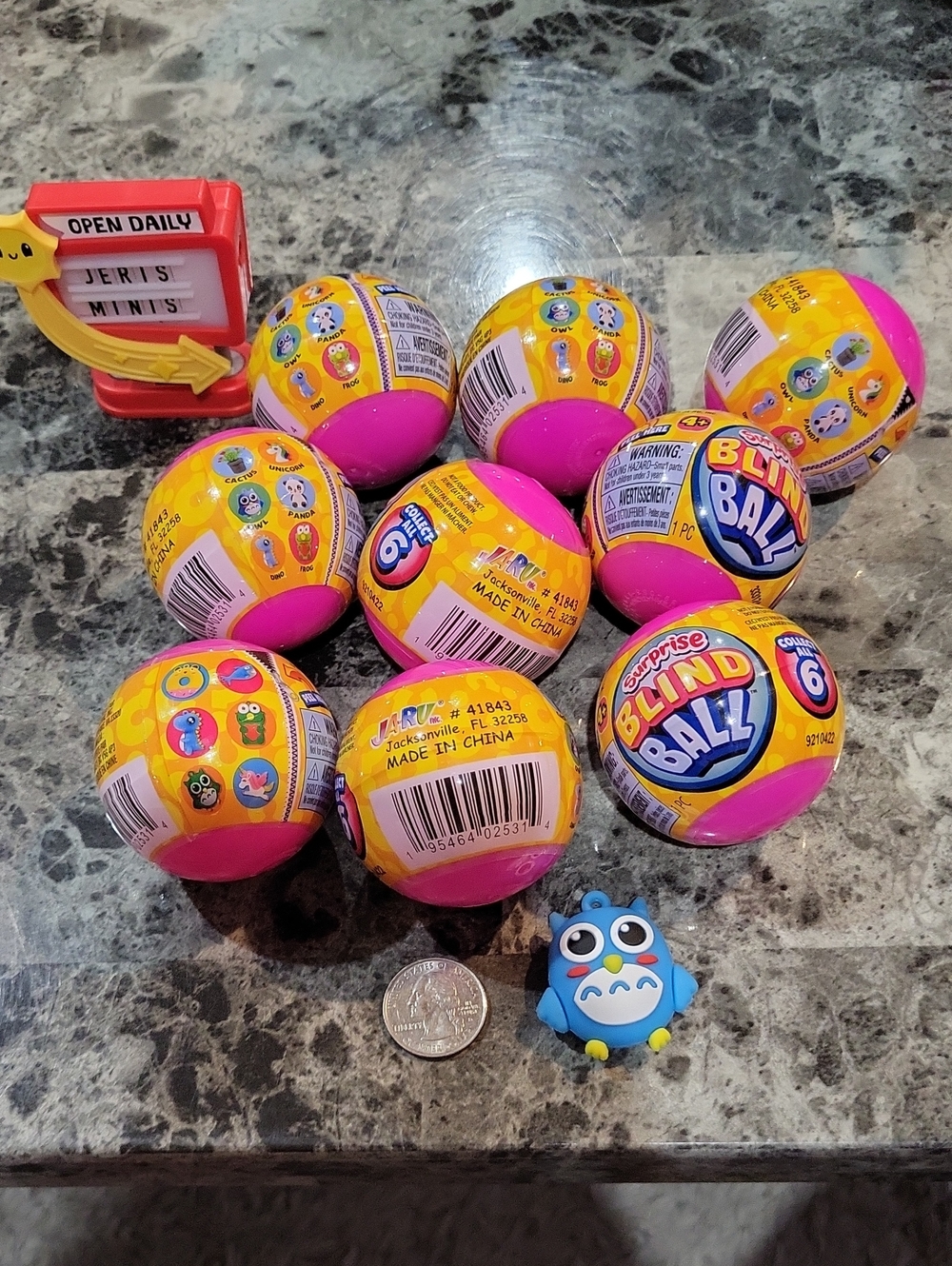 Jaru Surprise Blind Ball - Set Of 9